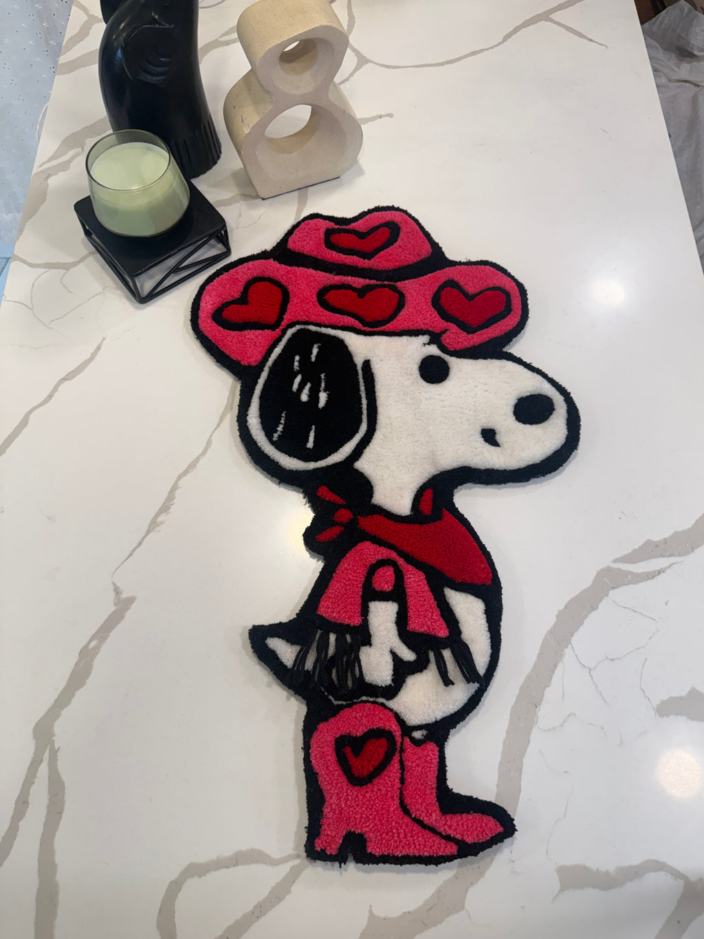 Cowboy Snoopy Wall Rug