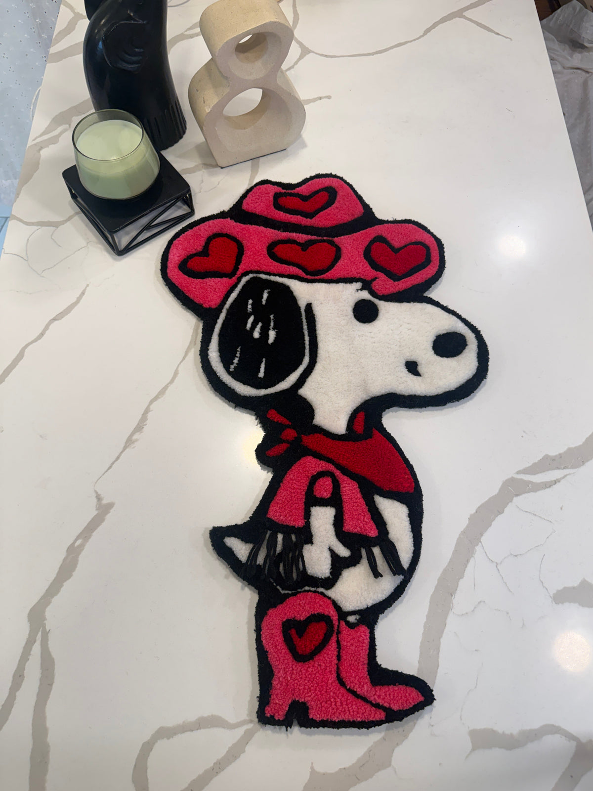 Cowboy Snoopy Wall Rug