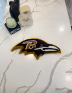 Baltimore Ravens Team Logo Rug
