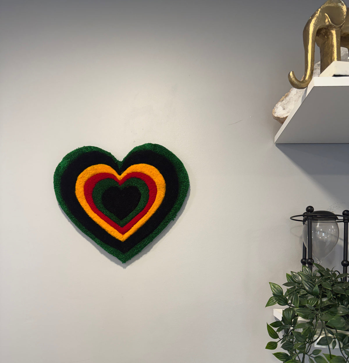 Freedom Heart Wall Rug
