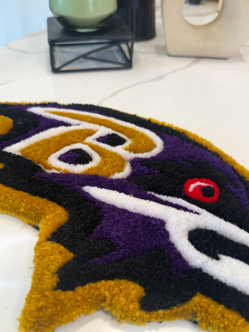 Baltimore Ravens Team Logo Rug