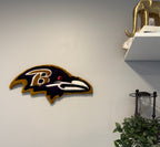 Baltimore Ravens Team Logo Rug
