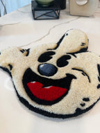Vintage Cartoon Middle Finger Wall Rug