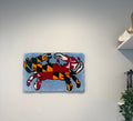 Maryland Flag Crab Wall Rug