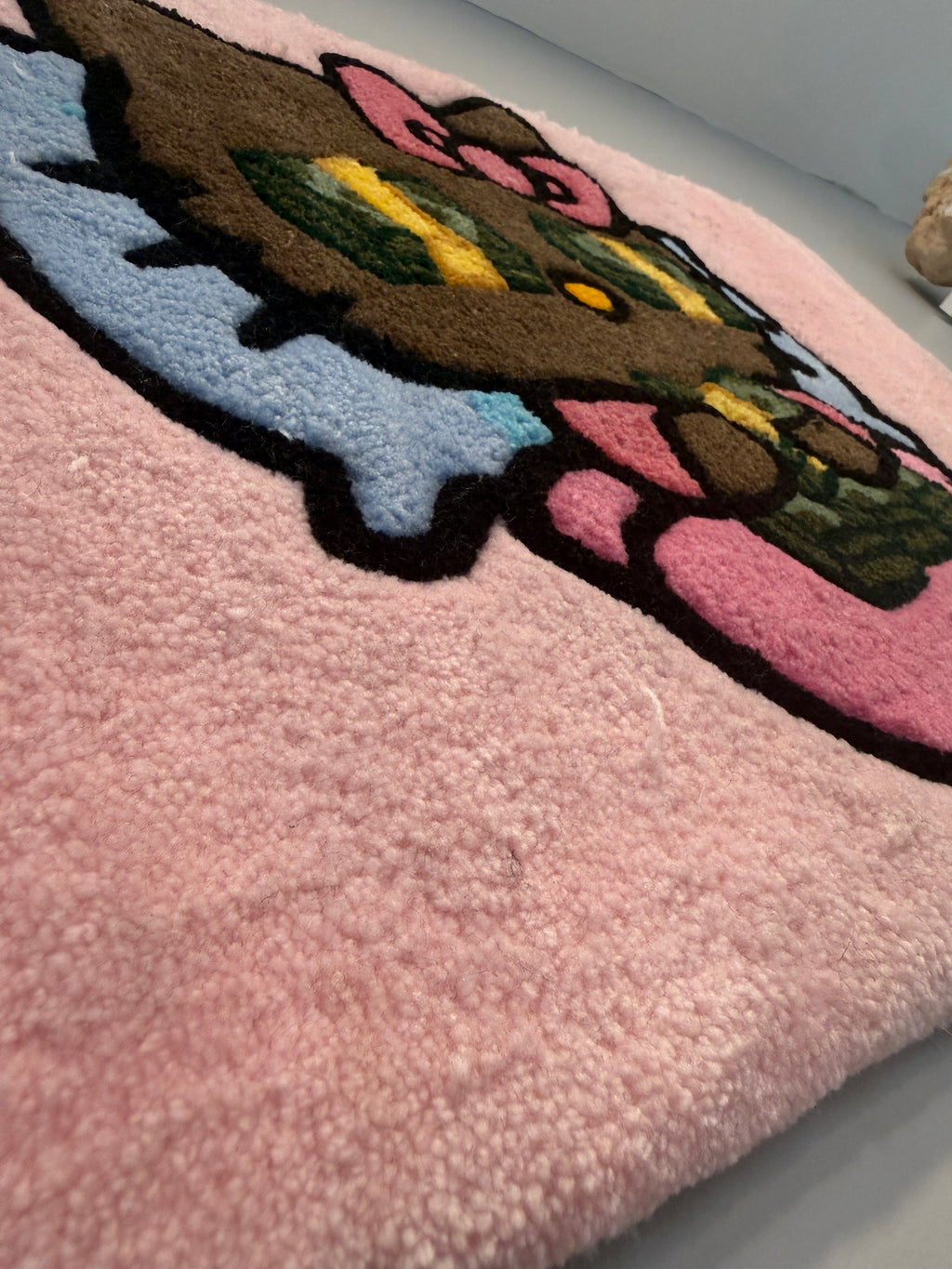 Hello Kitty Sleeping on Racks Dual Rug