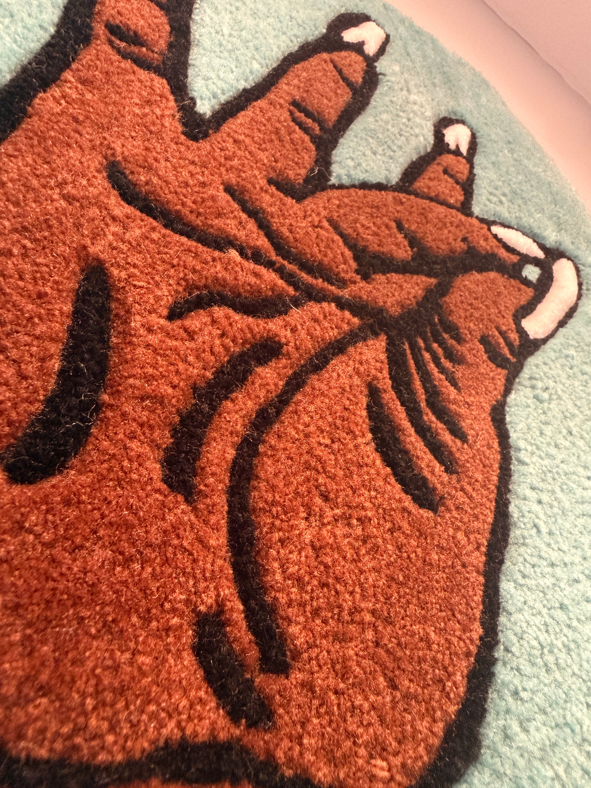 Clock it Wall Rug