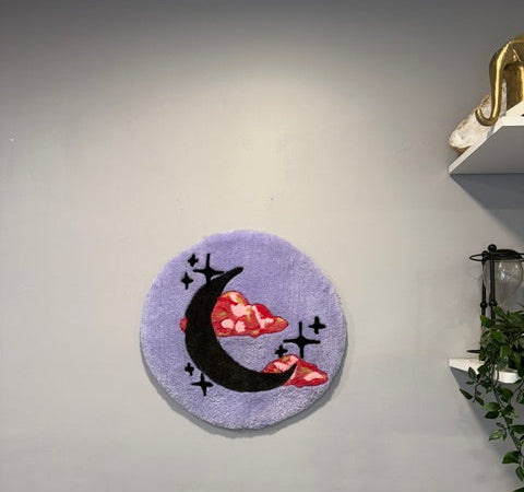 Celestial Moon Wall Rug